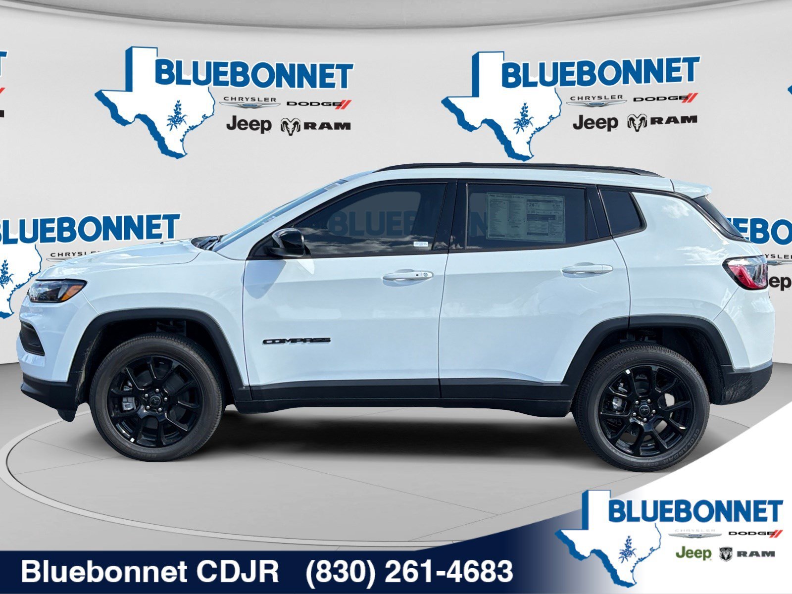New 2026 Bright White Clear-Coat Exterior Paint Jeep Latitude Altitude image 8
