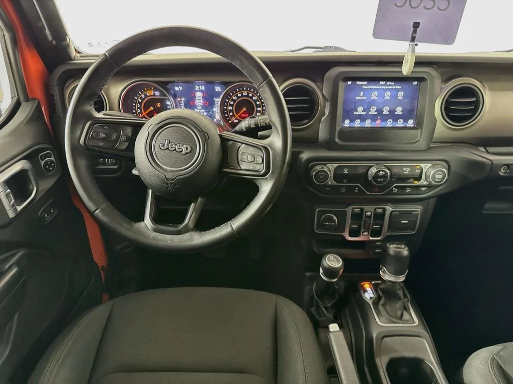 Used 2018 Orange Jeep Unlimited Sport S image 26