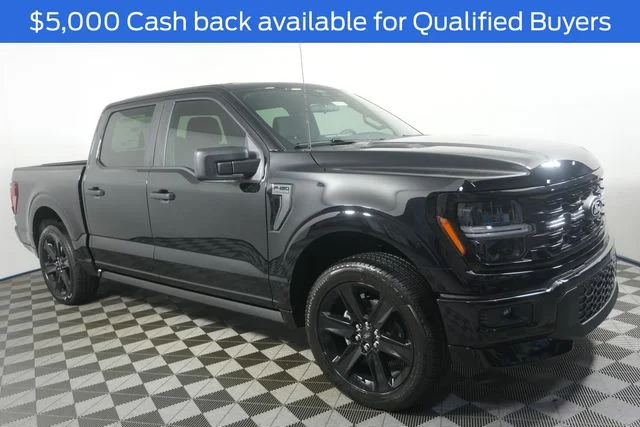 New 2026 Agate Black Metallic Ford STX® image 2