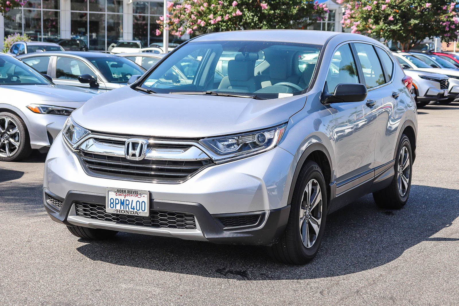 Certified Used 2019 Lunar Silver Metallic Honda LX image 3