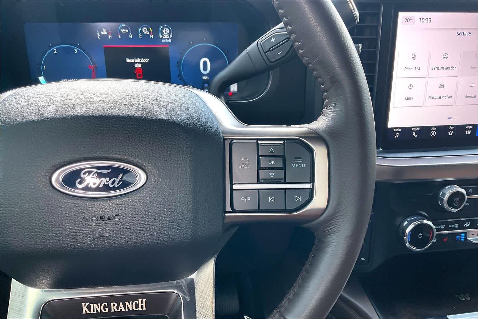 Used 2024 Glacier Gray Metallic Tri-Coat Ford King Ranch image 25