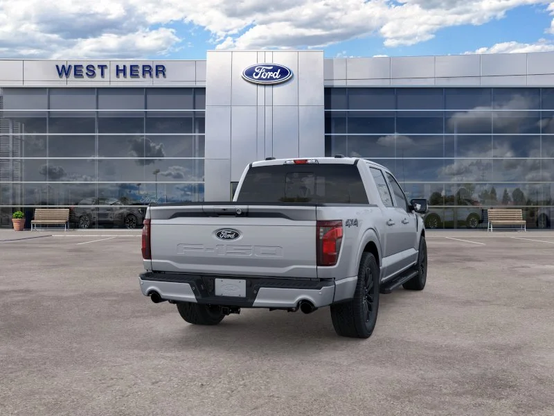 New 2026 Iconic Silver Metallic Ford XLT image 8