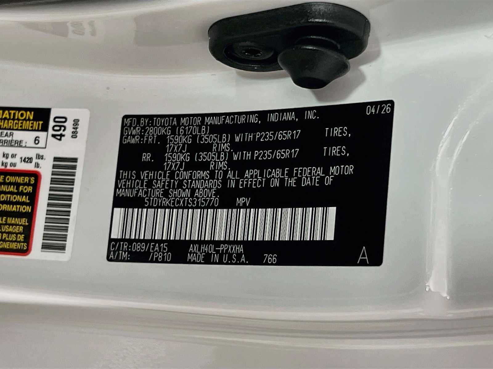 Certified Used 2026 Wind Chill Pearl Toyota XLE image 32