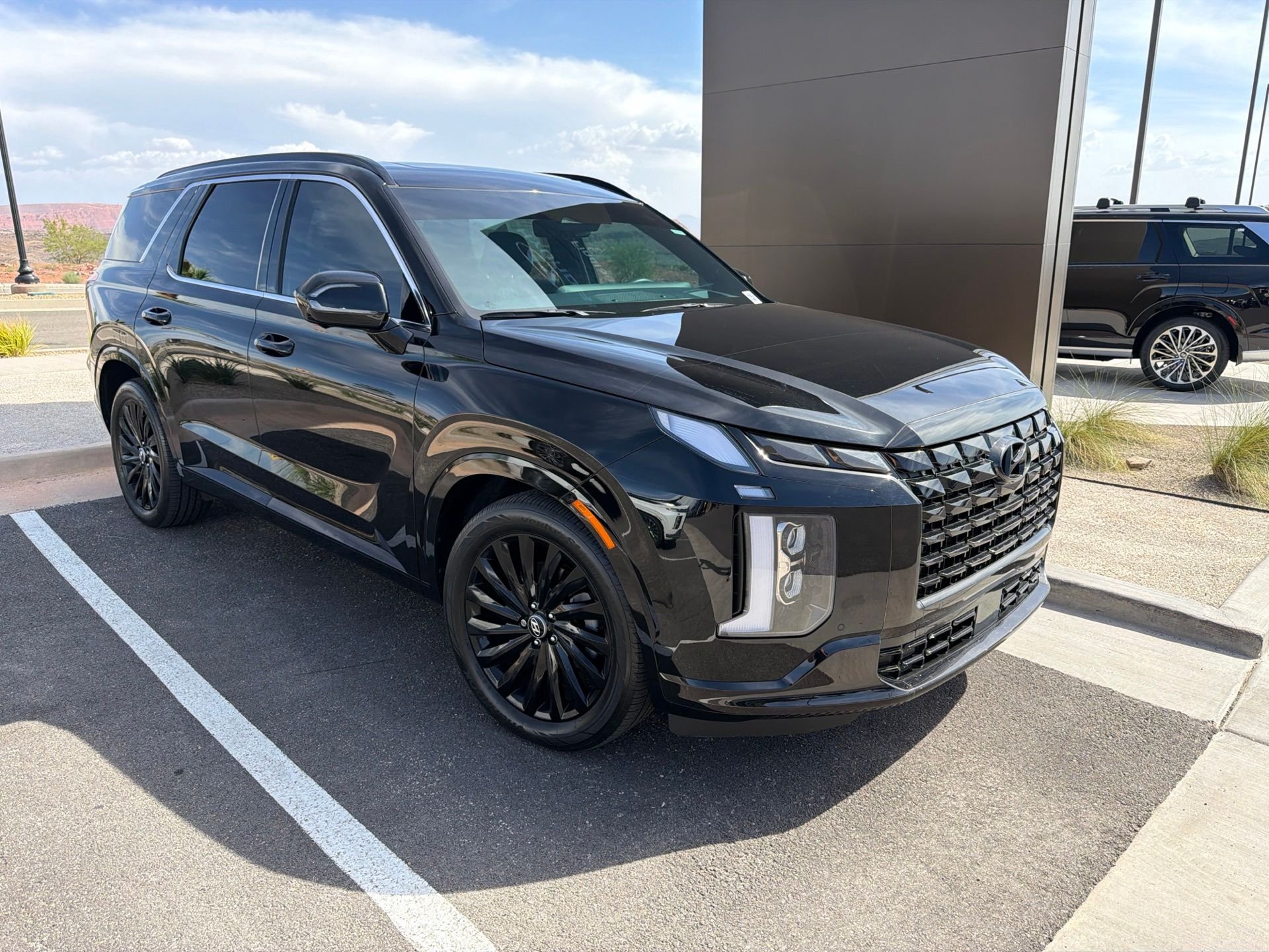 Certified Used 2025 Black Hyundai Calligraphy Night Edition image 3