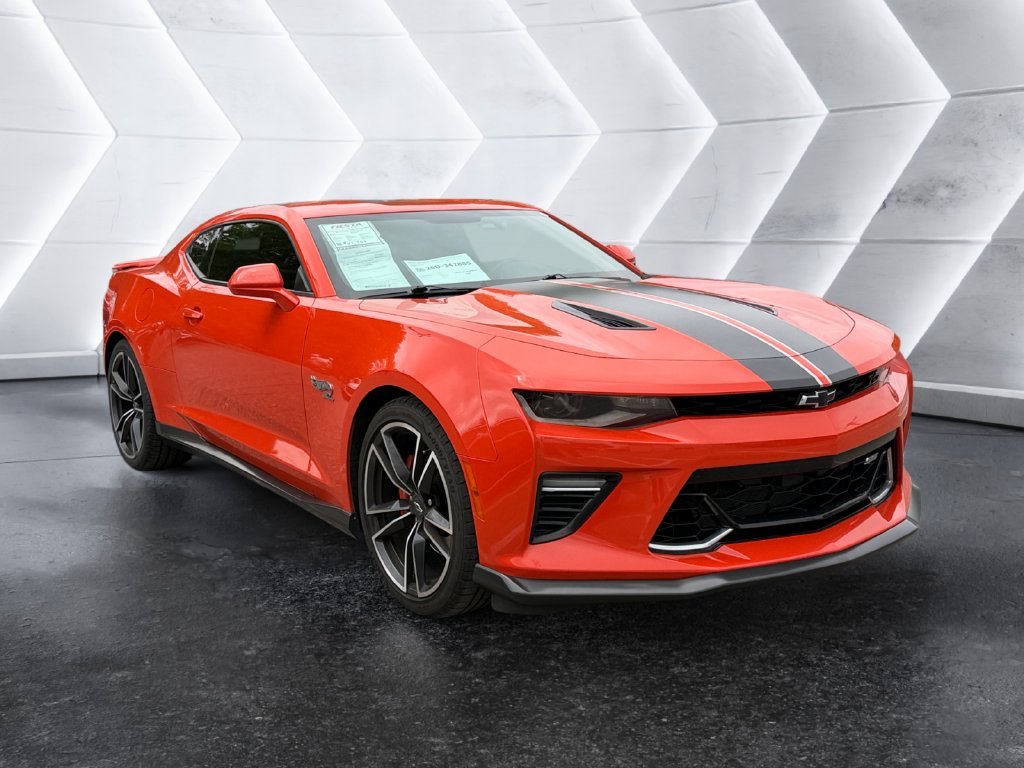 Used 2018 Orange Chevrolet SS image 1