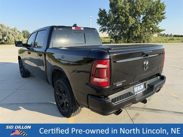 Used 2023 Diamond Black Crystal Pearlcoat Ram Laramie image 7