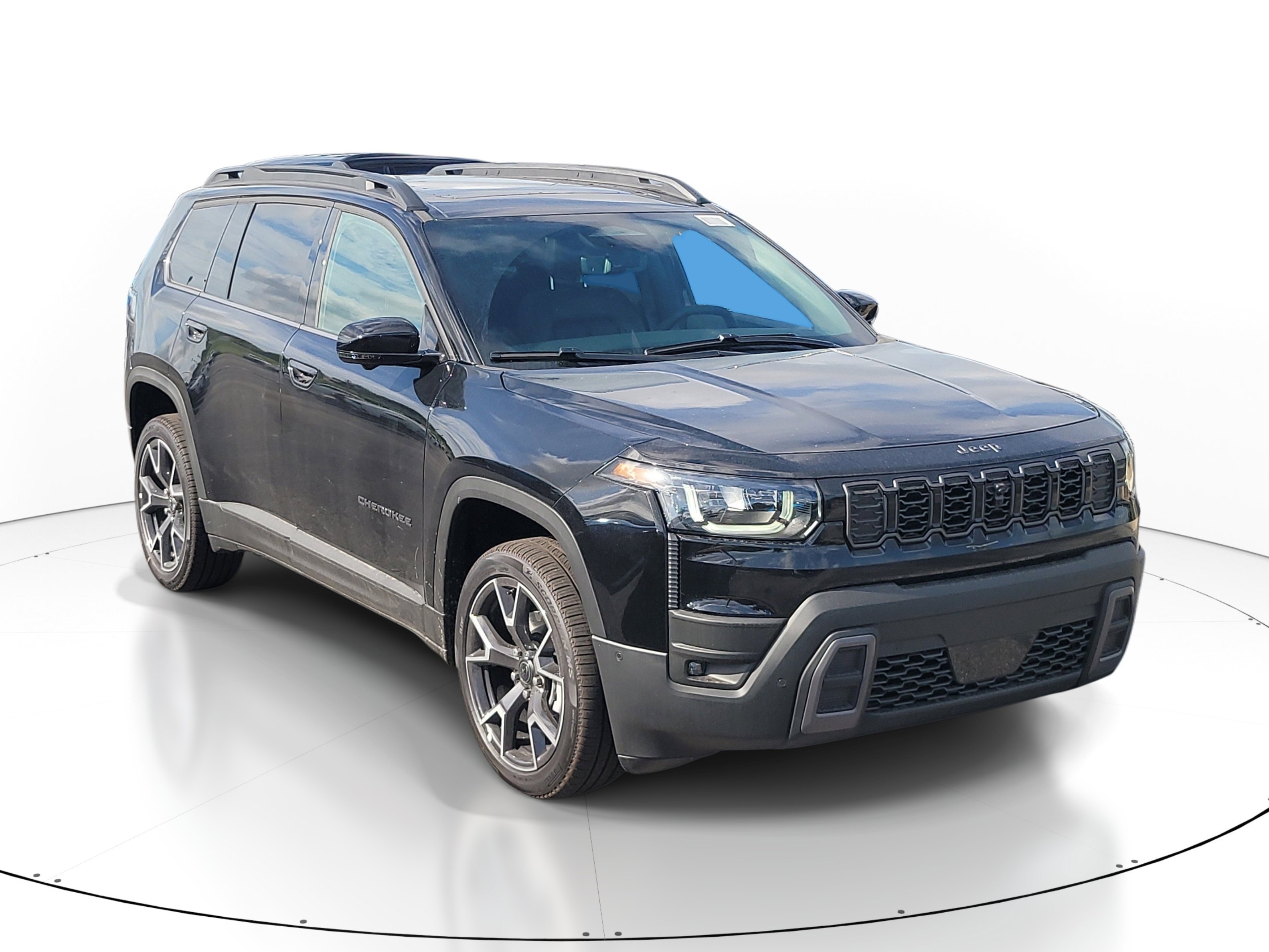New 2026 Diamond Black Crystal Pearl-Coat Exterior Paint Jeep Overland image 2