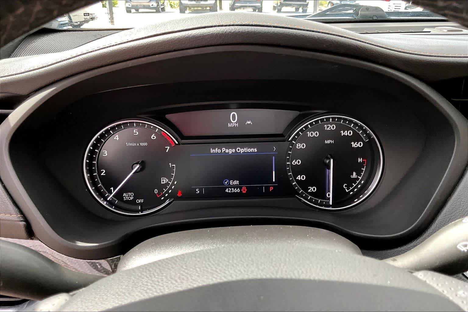 Used 2023 Stellar Black Metallic Cadillac FWD Sport image 27