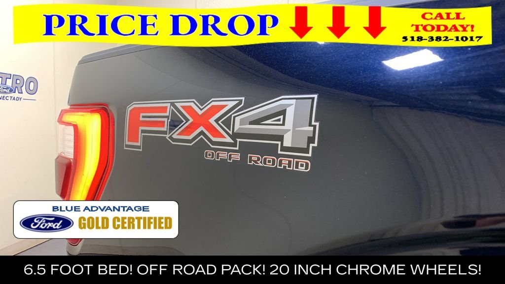 Certified Used 2022 Blue Metallic Ford Lariat image 17