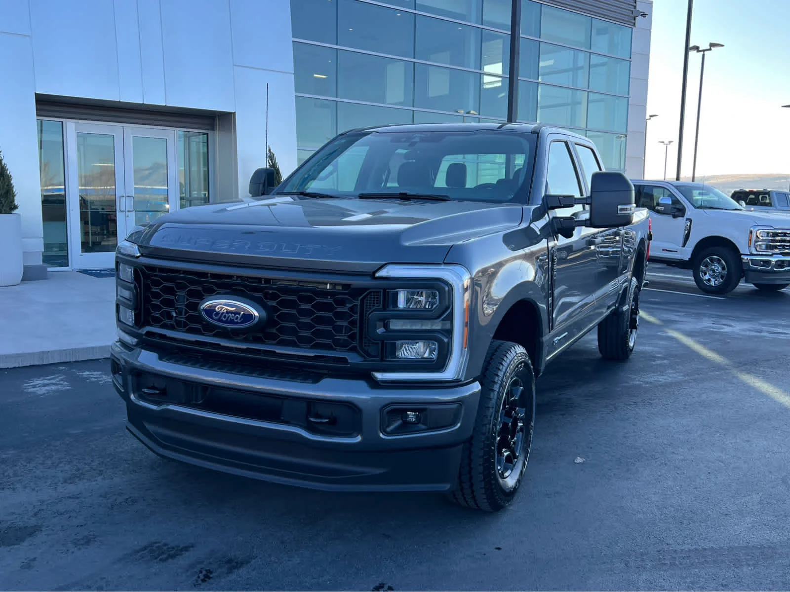 New 2026 Carbonized Gray Metallic Ford F-350® XL image 2