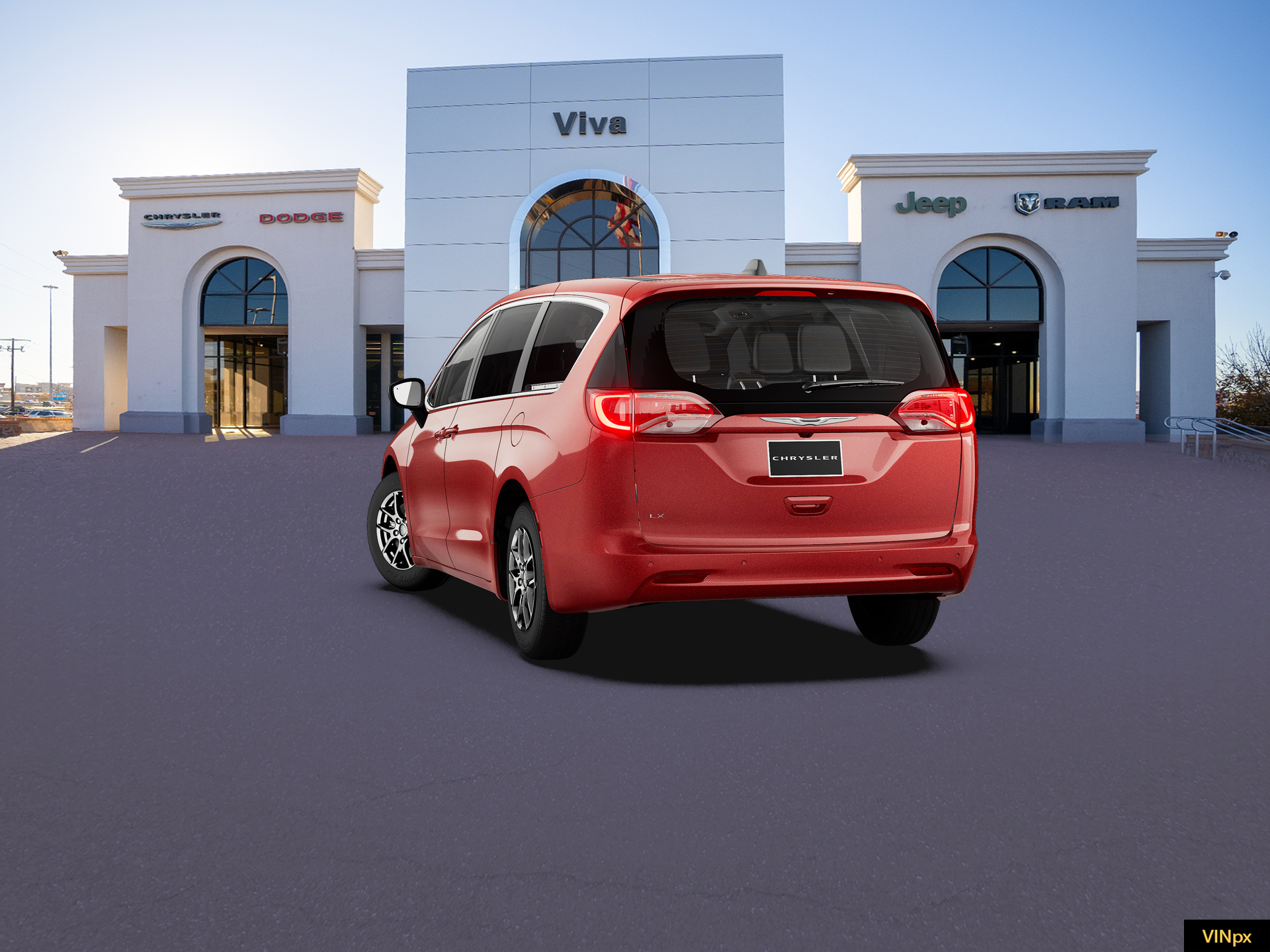 New 2027 Red Hot Pearl-Coat Exterior Paint Chrysler LX image 5