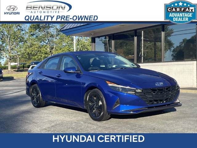 2023 Hyundai Elantra Hybrid Blue