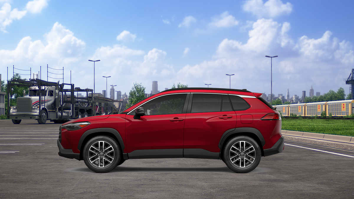 New 2026 Soul Red Crystal Toyota XLE image 4