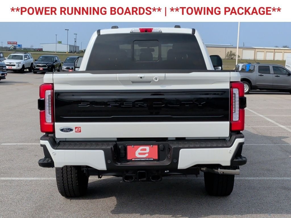 New 2026 Star White Metallic Tri-Coat Ford F-250® Platinum® image 7