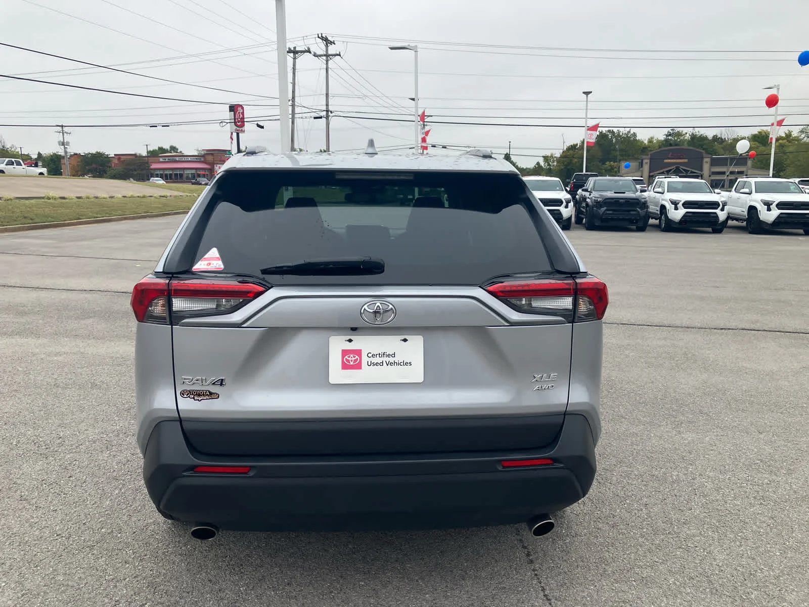 Certified Used 2025 Silver Sky Metallic Toyota XLE image 8