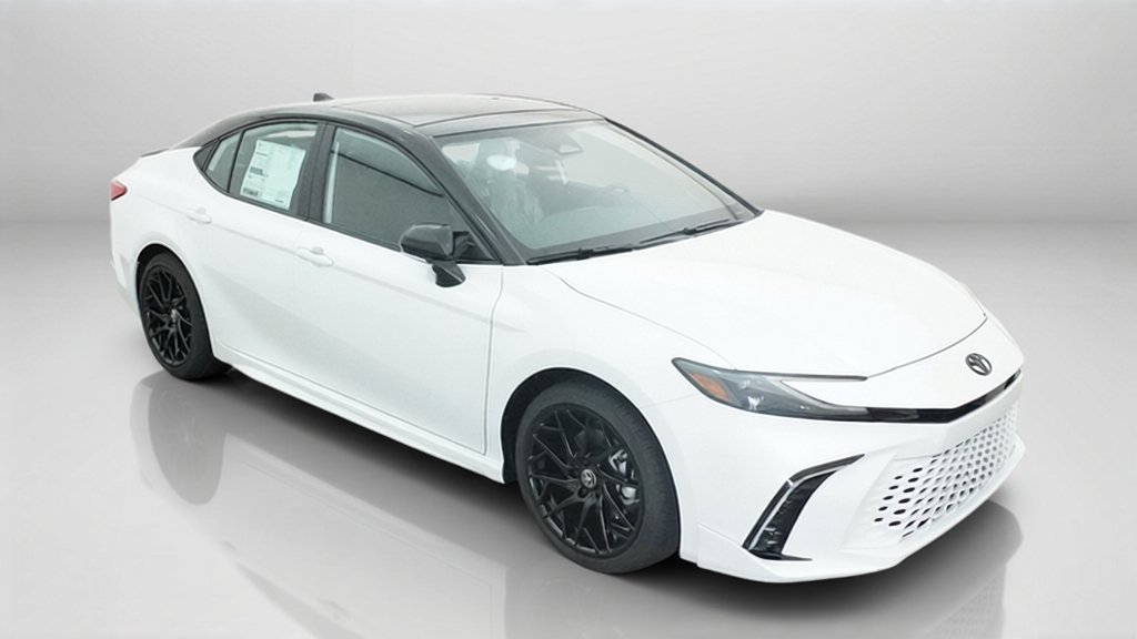 New 2026 Wind Chill Pearl with Midnight Black Metallic roof Toyota XSE image 21