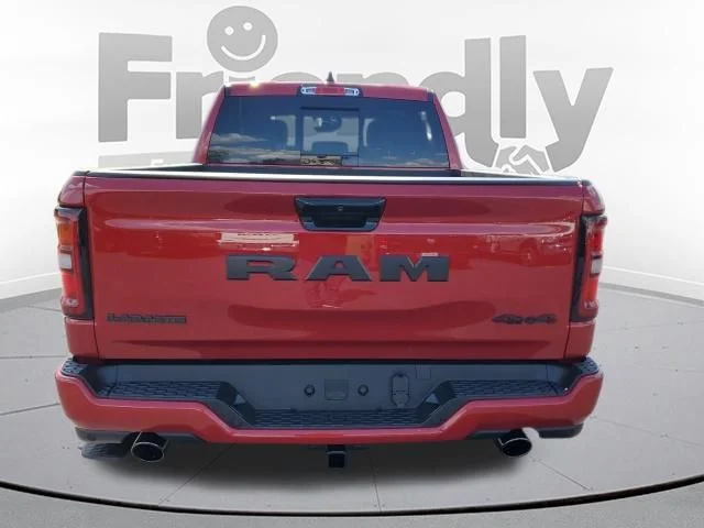New 2026 Molten Red Pearl-Coat Exterior Paint RAM Laramie image 4