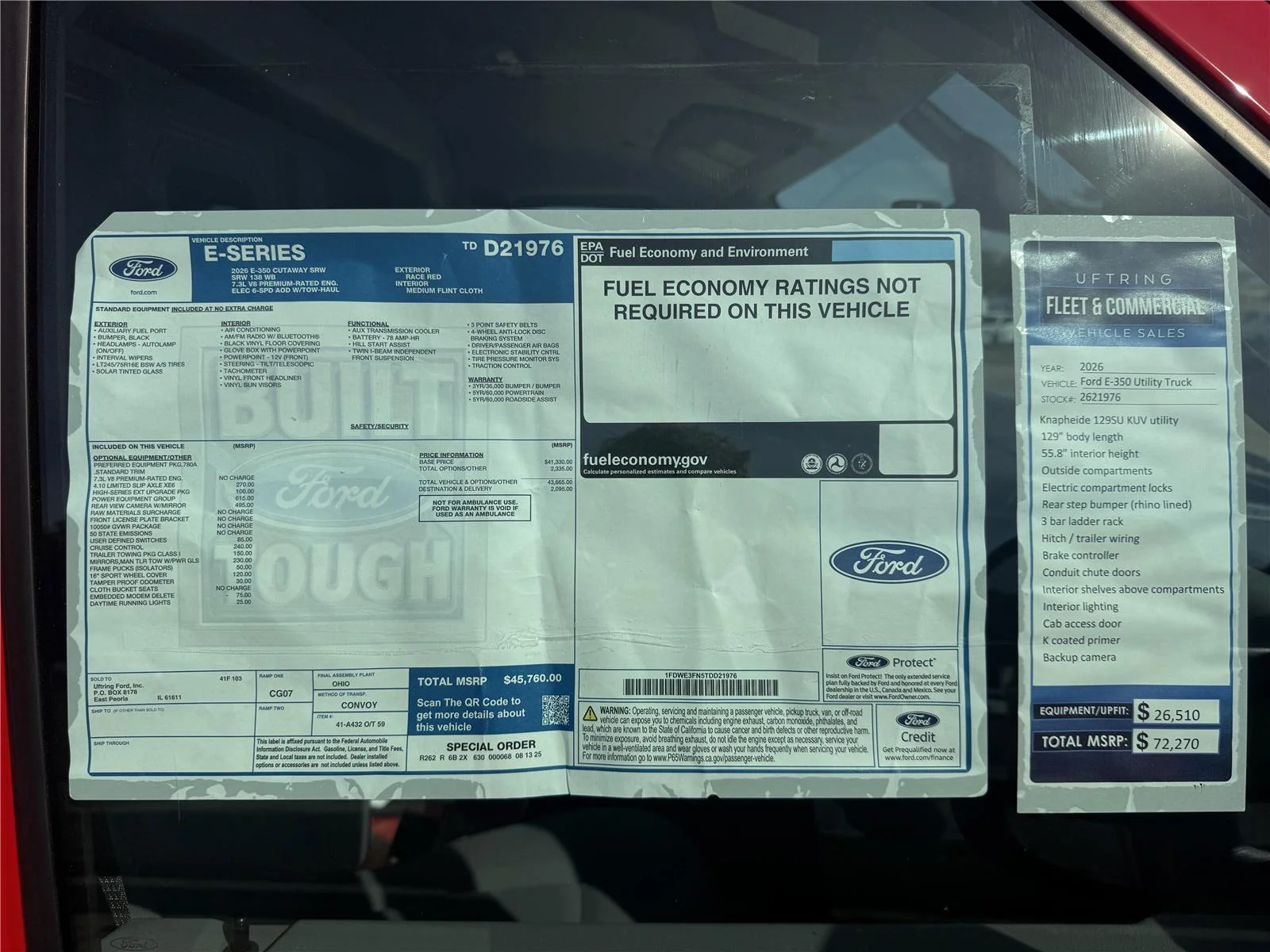 2026 Ford E-Series Cutaway Base - Photo 16