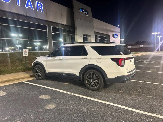 Used 2025 White Metallic Ford ST image 2