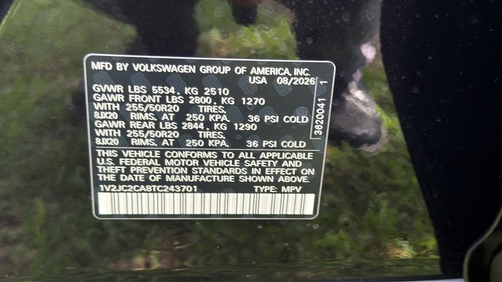 New 2026 Deep Black Pearl Volkswagen SE w/Technology image 28