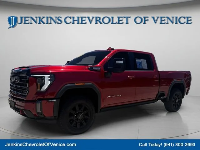 Used 2024 Volcanic Red Tintcoat GMC AT4 image 11