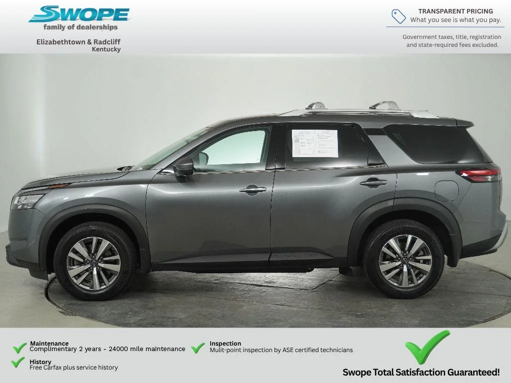 Used 2023 Gun Metallic Nissan SL image 6