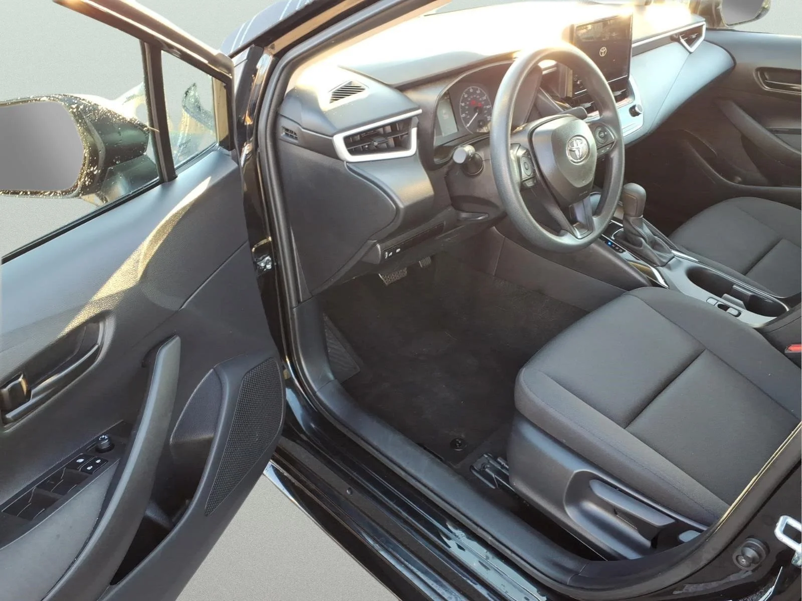 Certified Used 2025 Black Toyota LE image 10