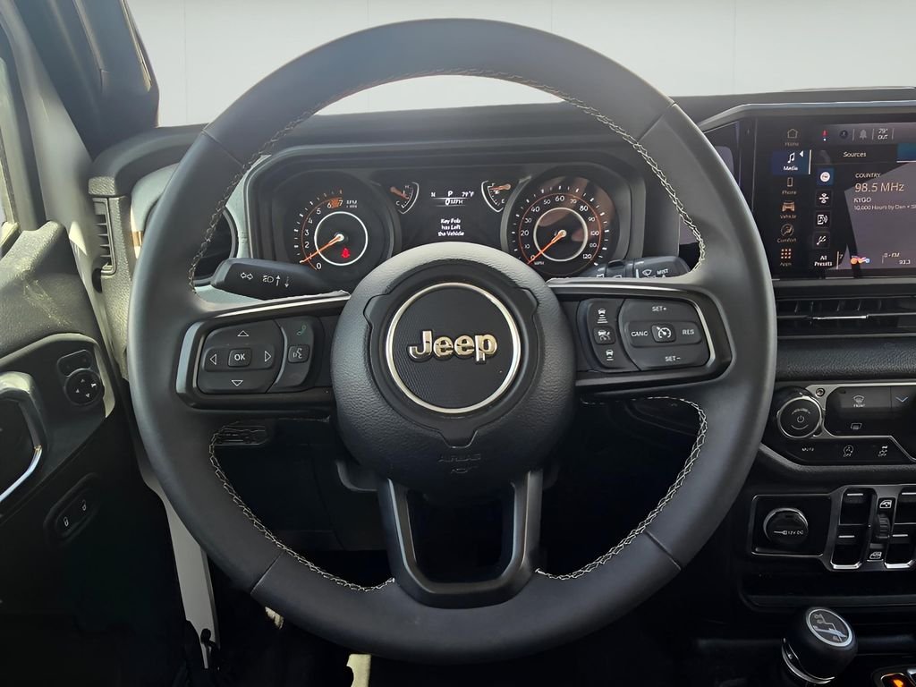 Used 2025 Bright White Clearcoat Jeep Sport S image 15