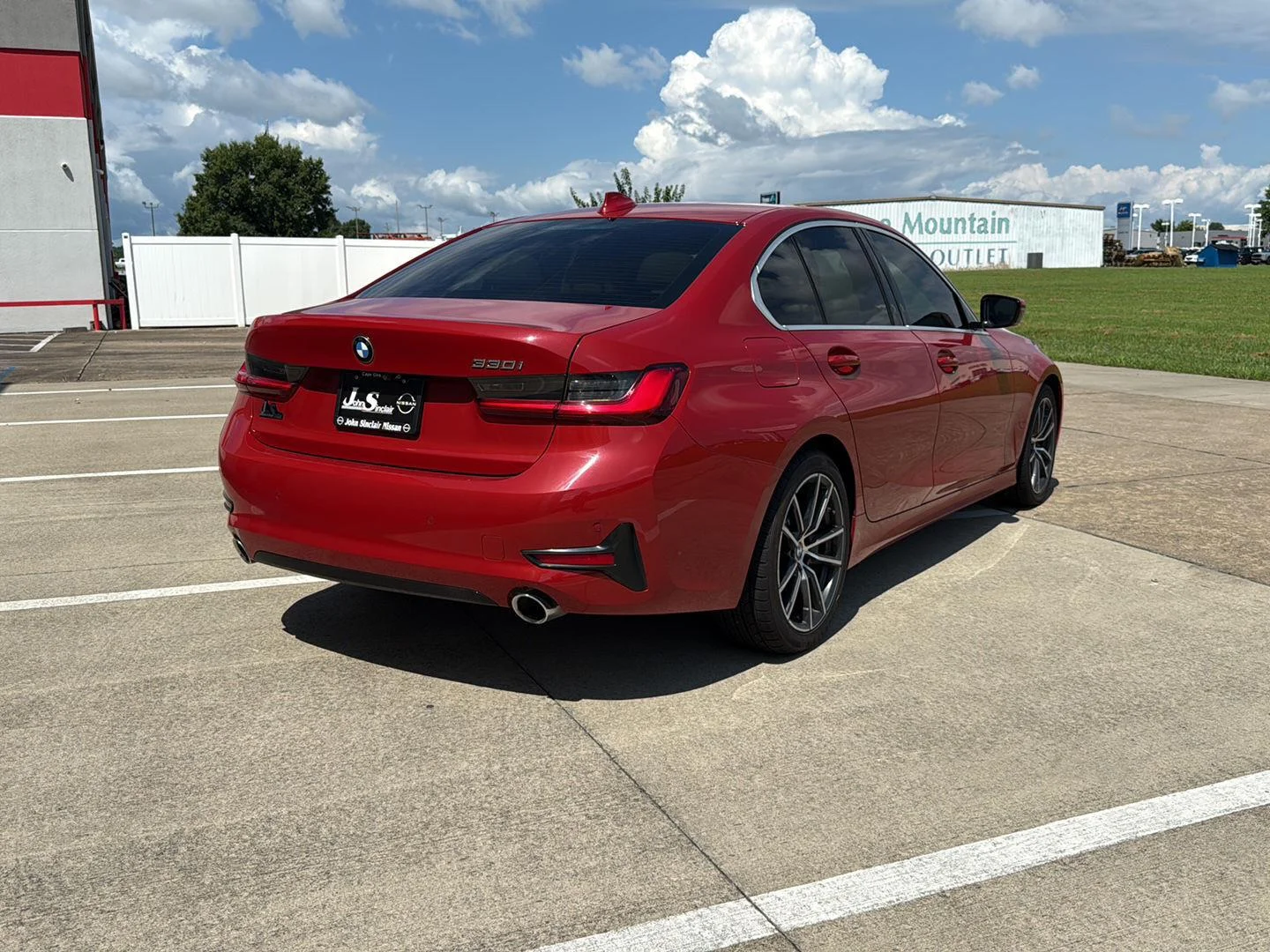 Used 2021 Melbourne Red Metallic BMW 330i image 13
