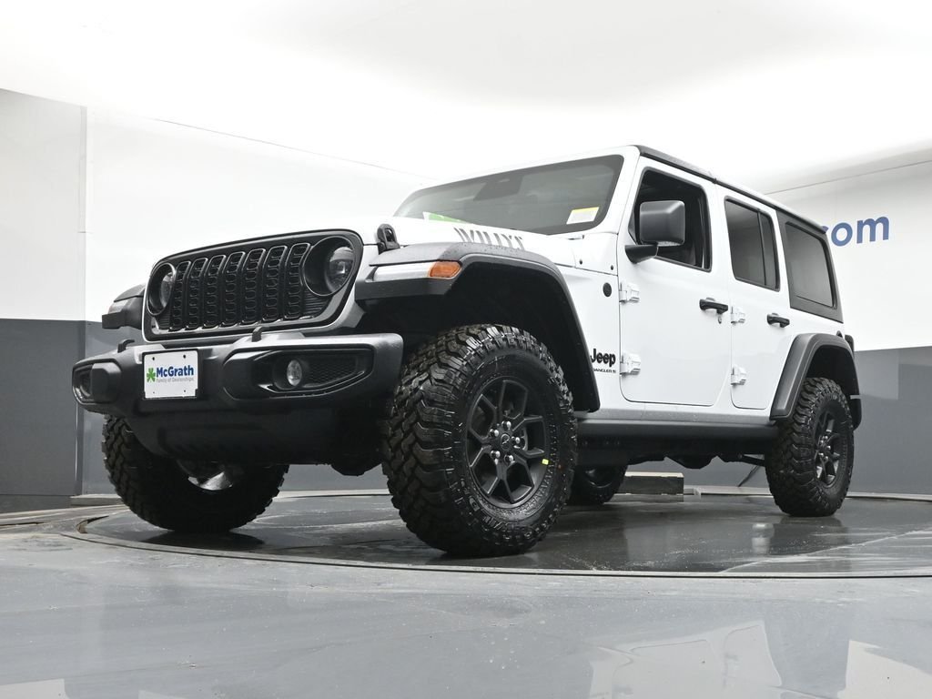 New 2026 Bright White Clear-Coat Exterior Paint Jeep Willys image 7
