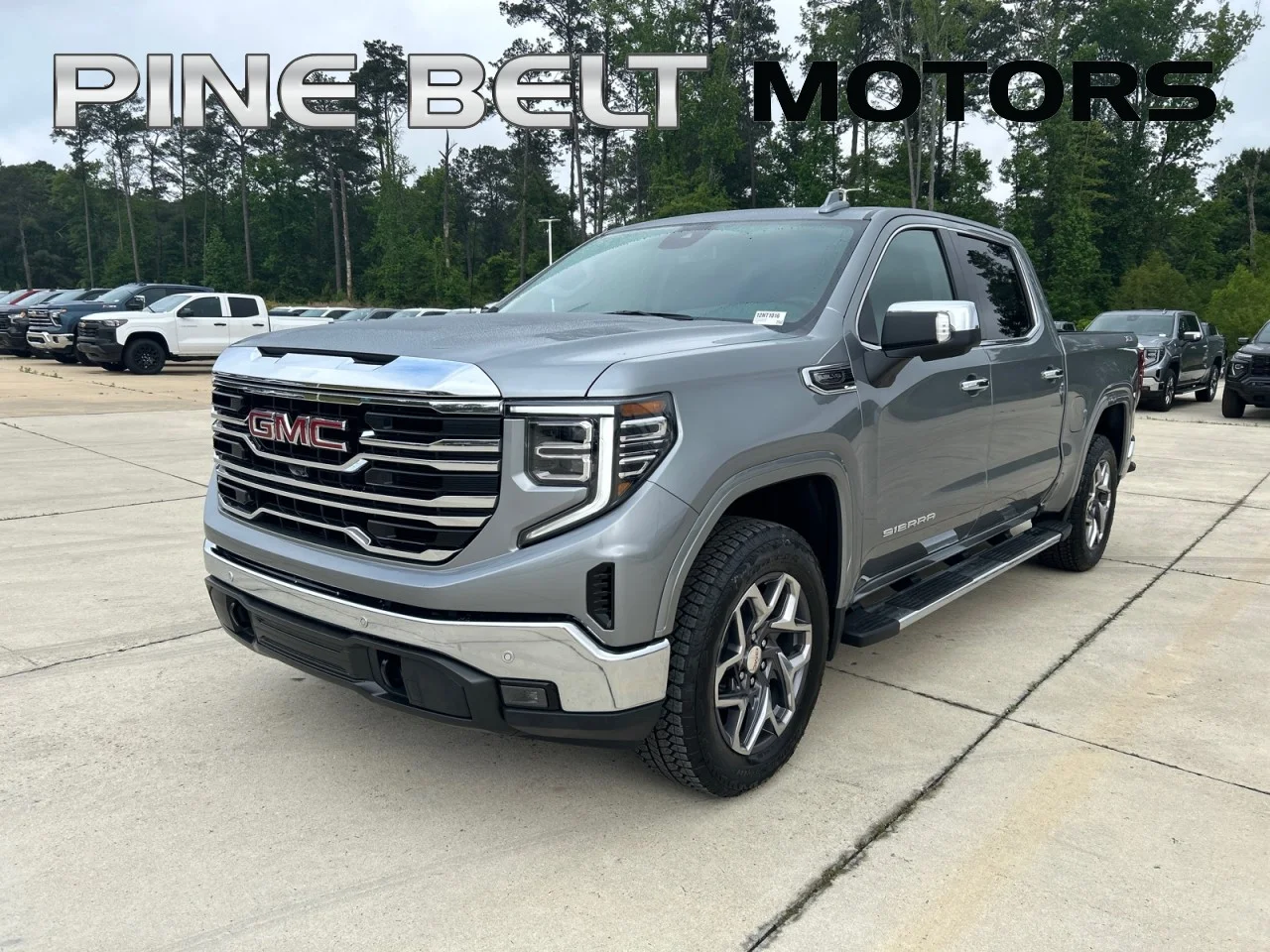New 2026 Sterling Metallic GMC SLT image 1