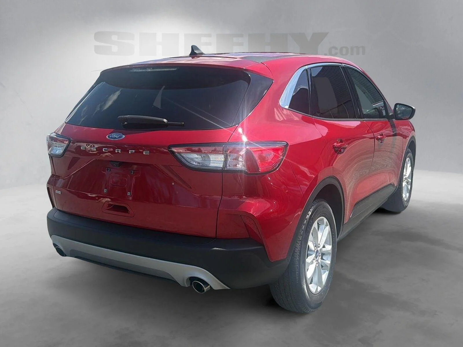 Used 2022 Rapid Red Metallic Tinted Clearcoat Ford SE image 11