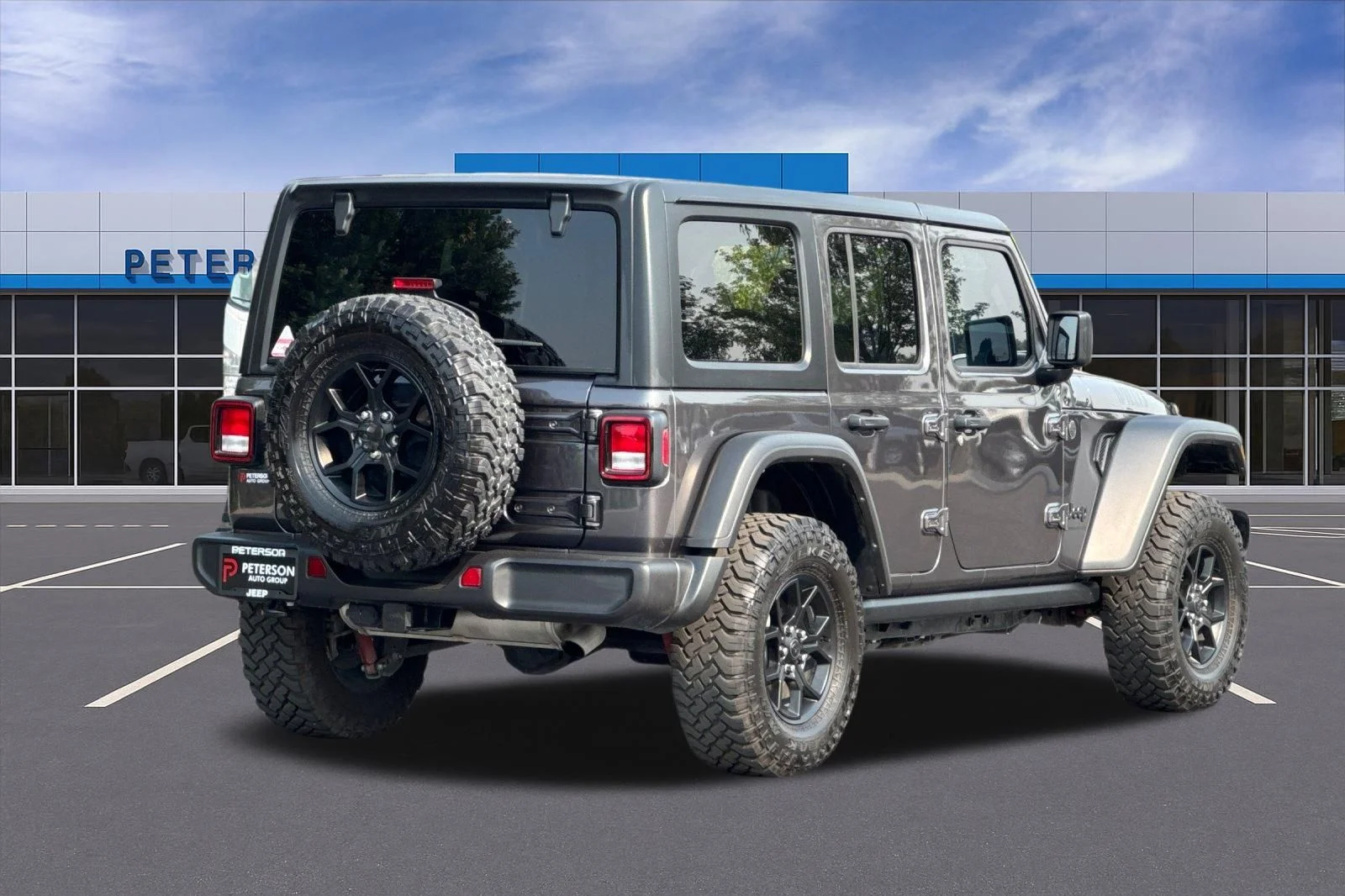 Used 2024 Gray Jeep Sport image 4