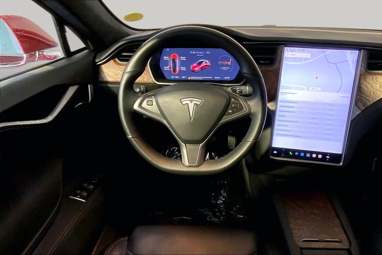Used 2019 Red Multi-Coat Tesla 100D image 5