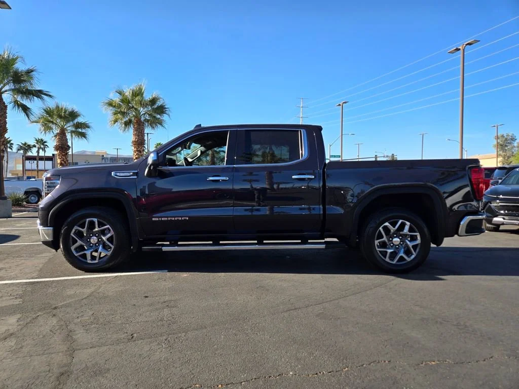 Used 2023 Titanium Rush Metallic GMC SLT image 3