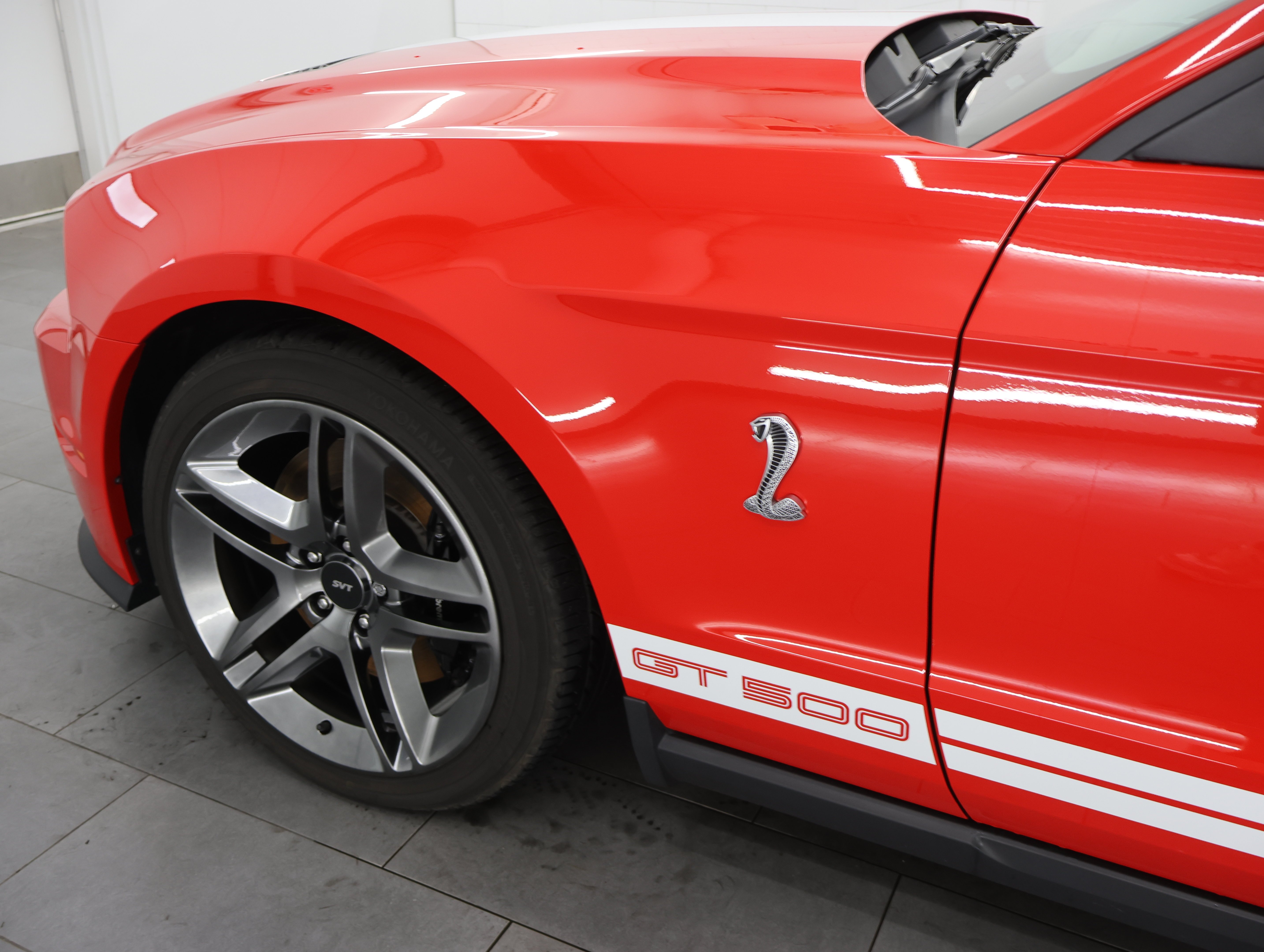 Used 2011 Race Red Ford GT500 Coupe: GT500-6 SPEED STICK-HID LIGHTS-ROUSH EXHAUST image 34
