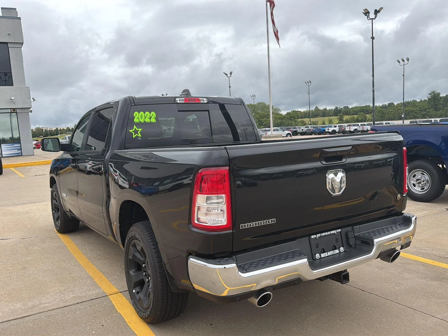 Used 2022 Diamond Black Ram Big Horn image 5