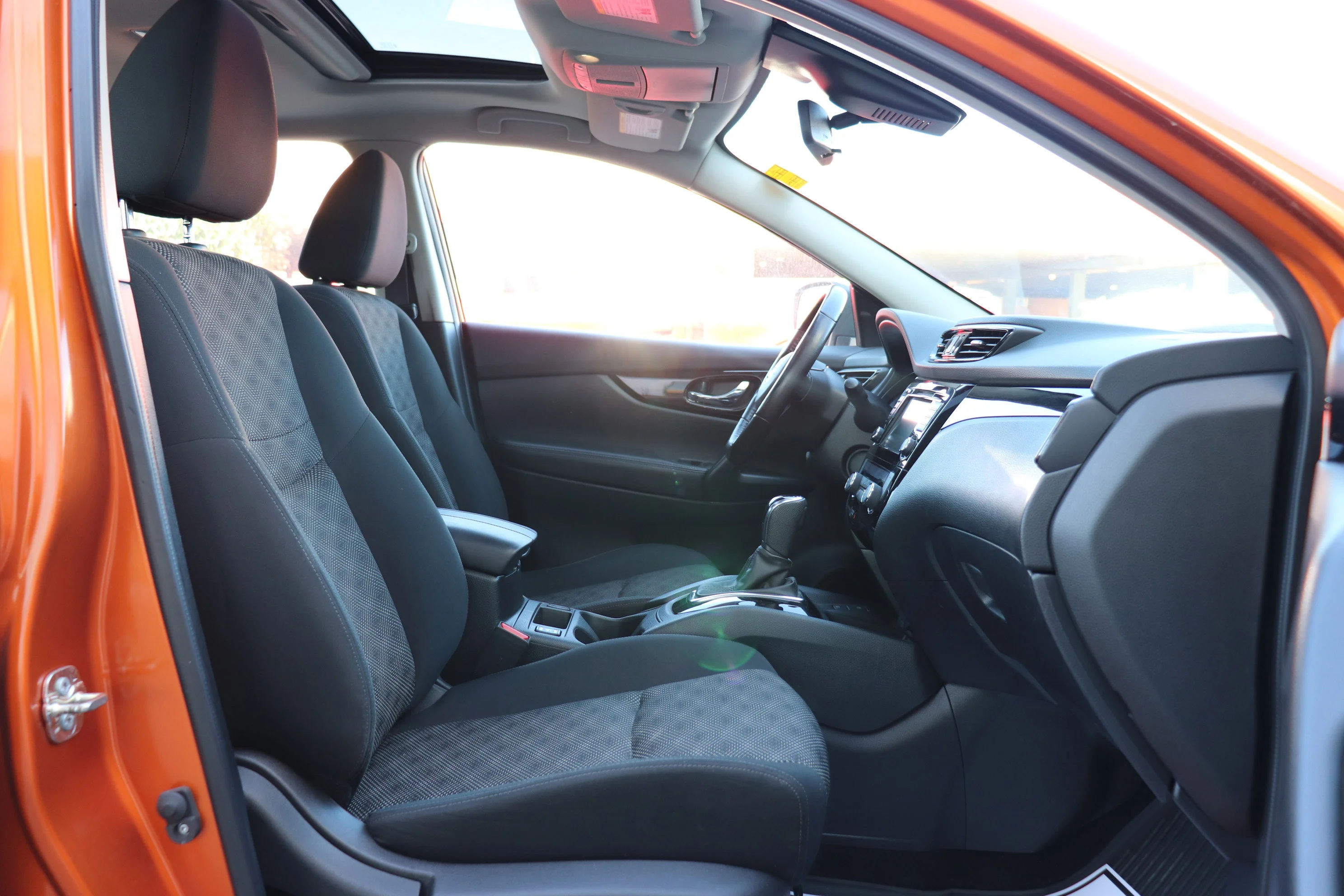Certified Used 2022 ORANGE Nissan SV image 8