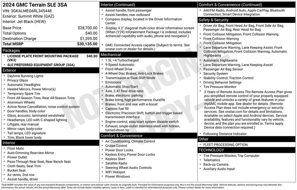 2024 GMC Terrain SLE - Photo 40