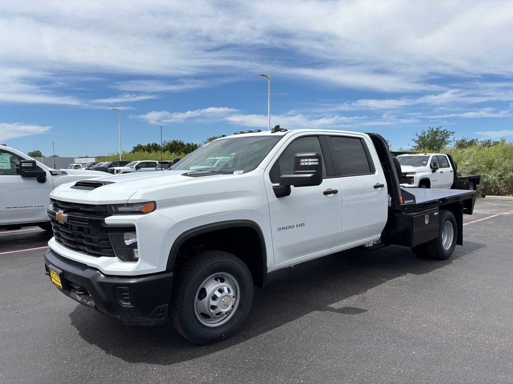 New 2025 Summit White Chevrolet Work Truck image 2