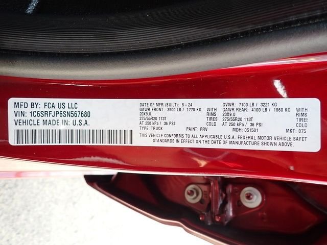 Used 2025 Red Ram Laramie image 19