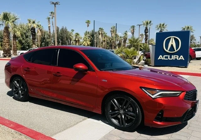 Used 2025 Performance Red Pearl Acura A-Spec Tech Package image 1