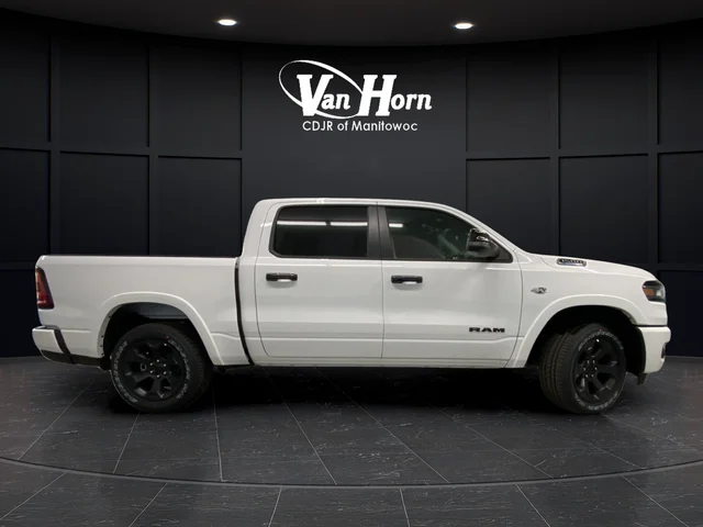 New 2026 Bright White Clear-Coat Exterior Paint RAM Big Horn/Lone Star image 2