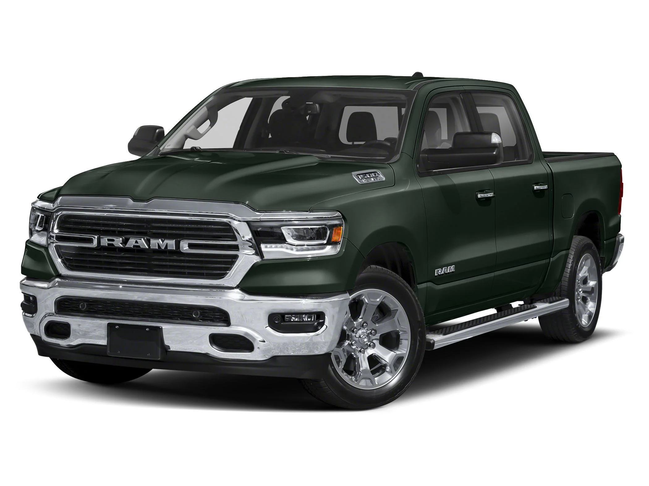 Used 2019 Black   Forest Green Ram Big Horn/Lone Star image 1