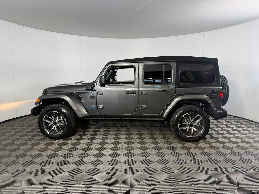 Certified Used 2024 Gray Jeep Sport S 4xe image 11