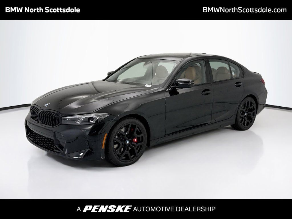Used 2026 Black Sapphire Metallic BMW 330i xDrive image 1