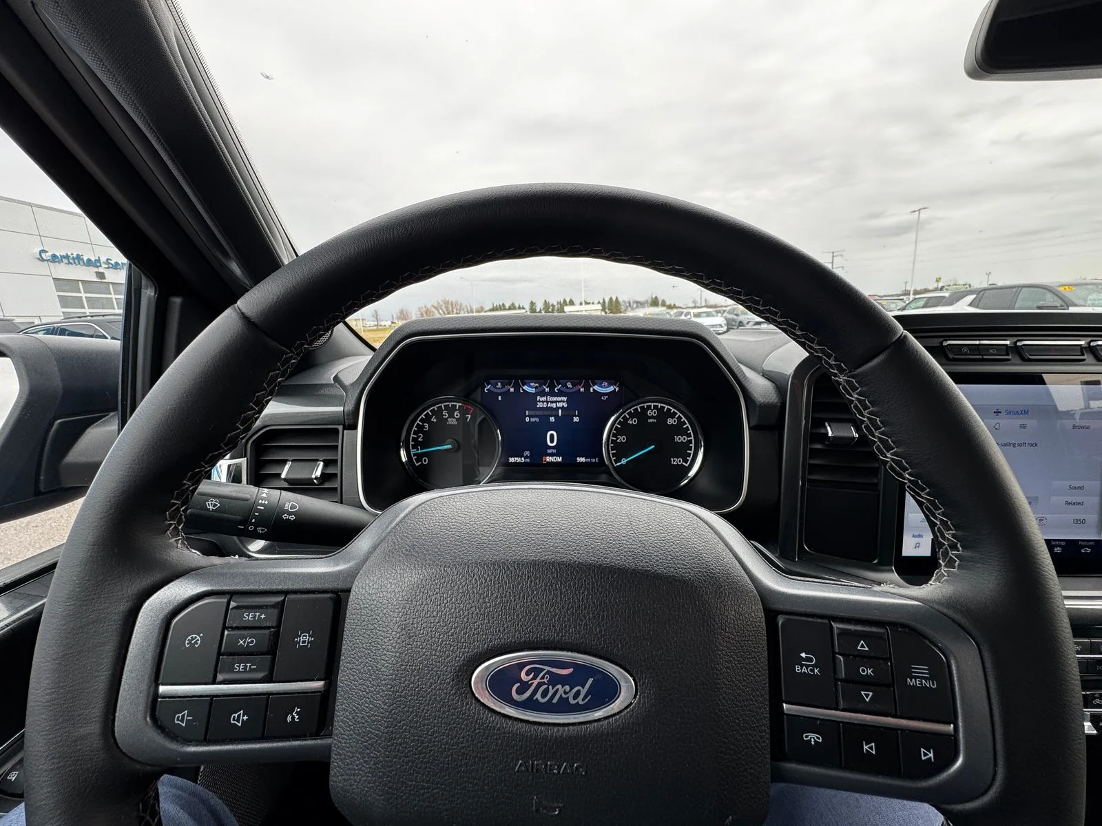 Used 2023 Blue Metallic Ford XLT image 5