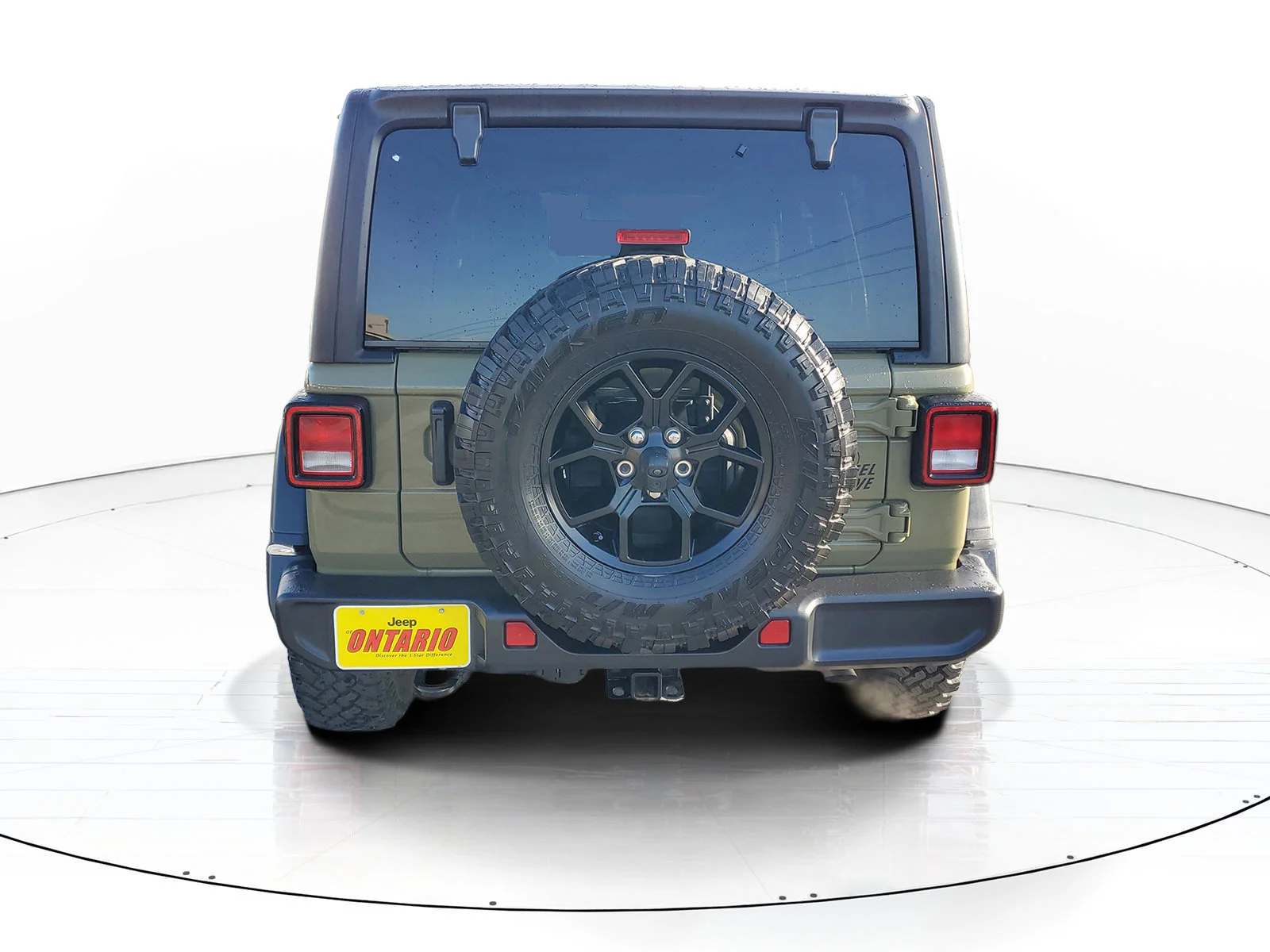Certified Used 2025 Green Jeep Willys image 4
