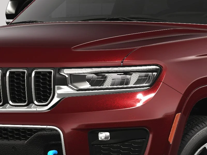 New 2024 Velvet Red Pearl-Coat Exterior Paint Jeep Overland 4xe image 44