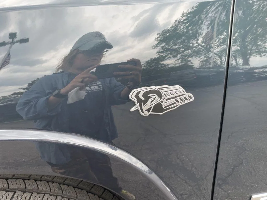 New 2026 Forged Blue Metallic Exterior Paint RAM Laramie image 15